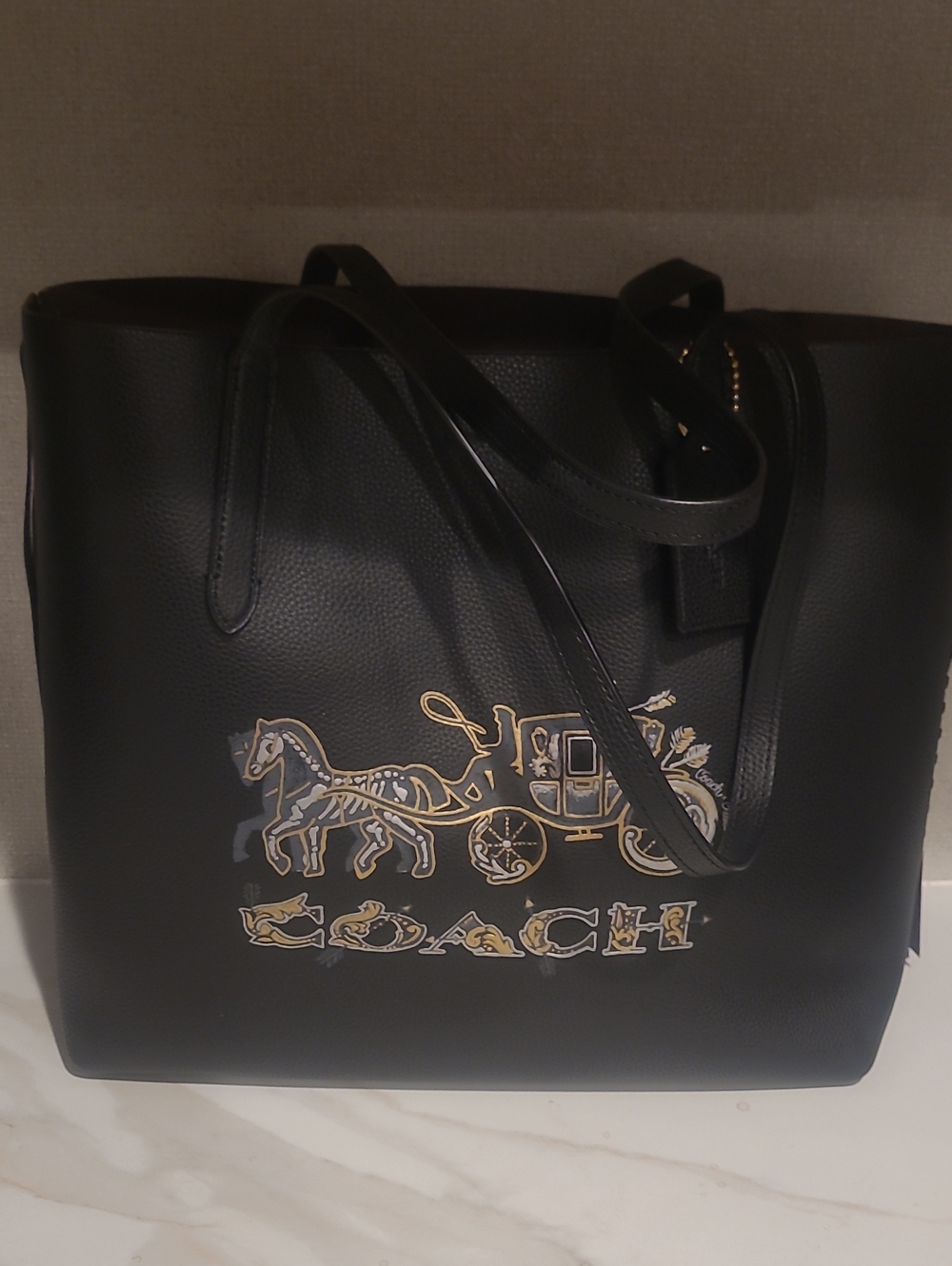 Coach Chelsea Champlain Leather Tote 76776.